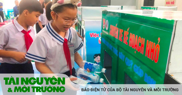 Đà Nẵng: 14 trường tiểu học tham gia phân loại rác thải gây quỹ giúp bạn