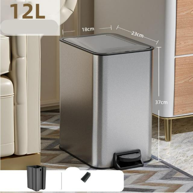allintitle:Thùng rác đạp chân inox cao cấp với thiết kế hiện đại và bền bỉ