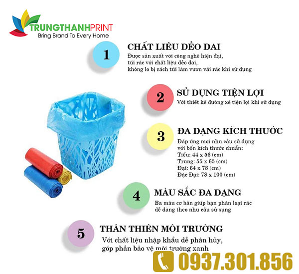 allintitle:túi đựng rác từ chất liệu nhựa tái chế hoặc tự phân hủy