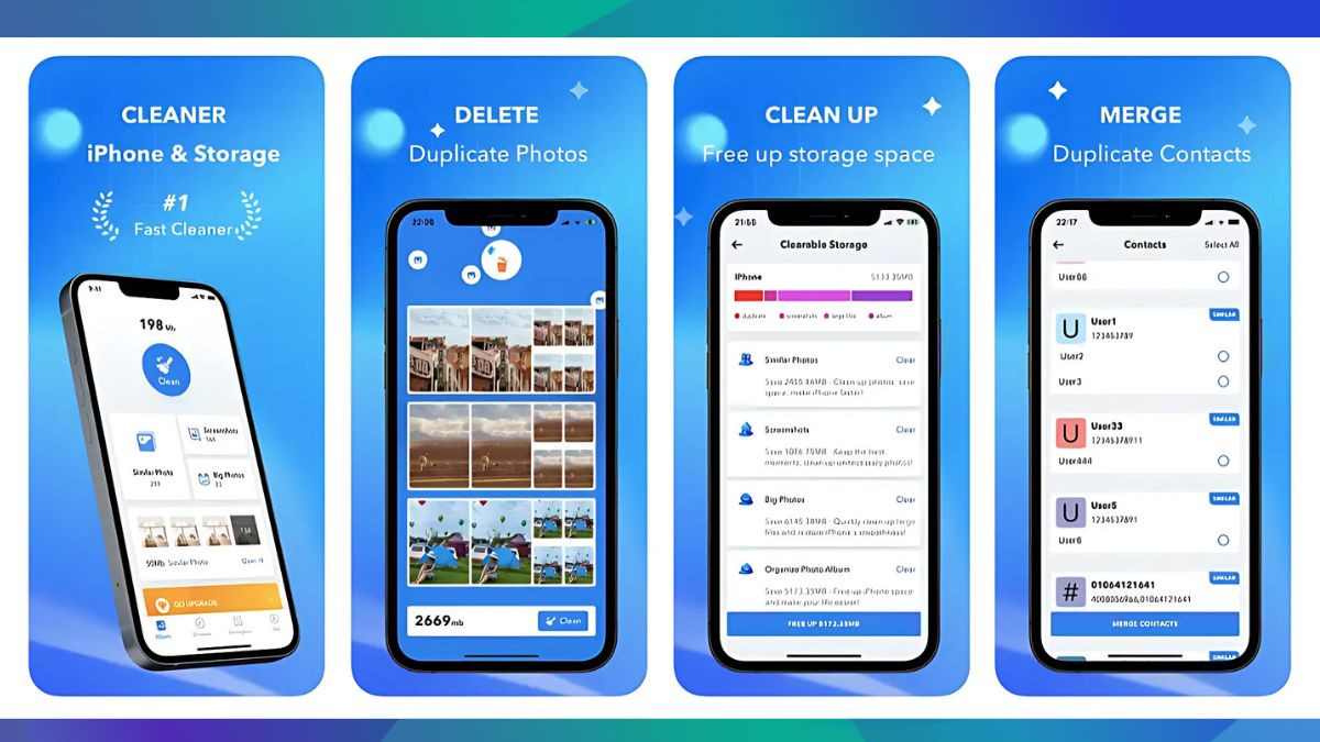 App dọn rác cho iPhone iCleaner