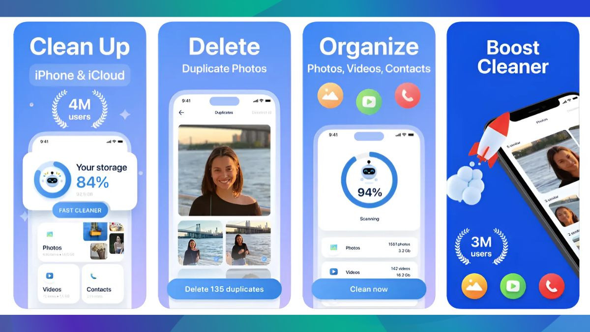 App dọn rác iPhone Boost Cleaner
