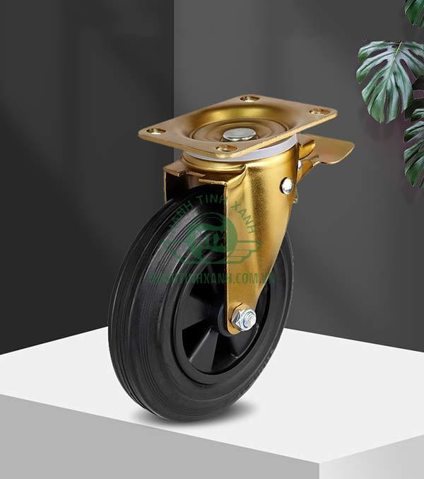 Bán phụ kiện bánh xe thùng rác thay thế cho thùng rác 660 lít