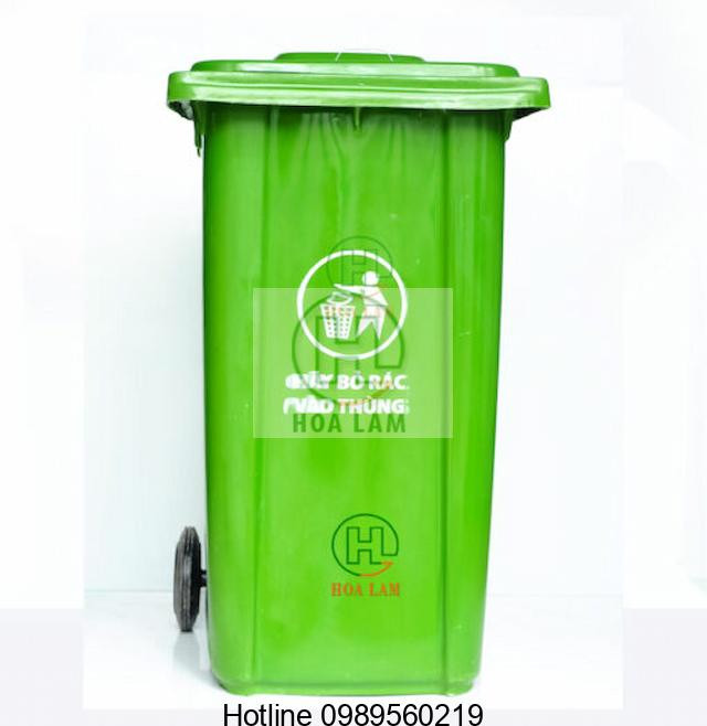 Bảng tổng hợp các kích thước thùng đựng rác tiêu chuẩn phổ biến, hỗ trợ phân loại rác hiệu quả.