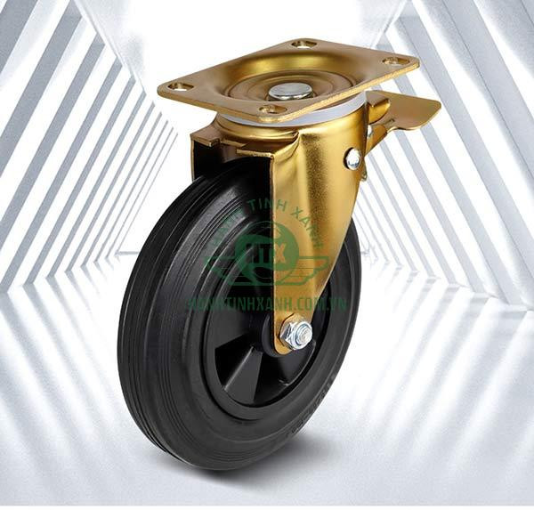 Bánh xe thùng rác 660 lít đủ loại có phanh và không phanh