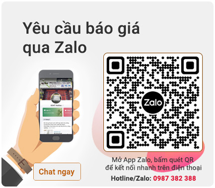 Biểu tượng liên hệ Zalo yêu cầu báo giá song chắn rác bằng gang chất lượng