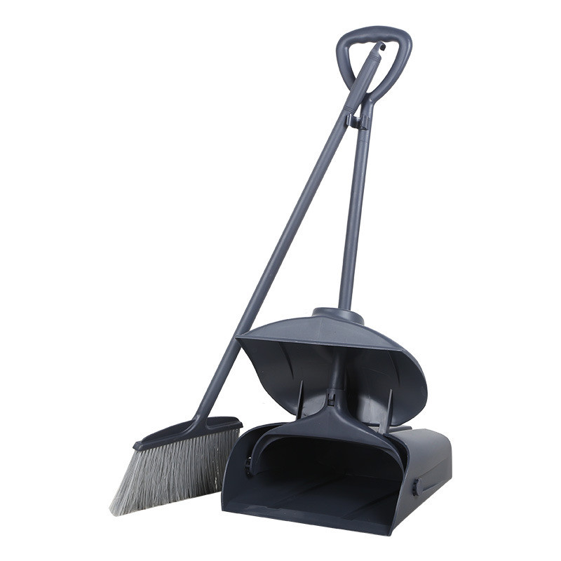 Bộ ky hót rác có nắp đậy tự động, hỗ trợ quét dọn sạch sẽ