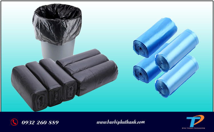 Bọc đựng rác gia đình màu đỏ