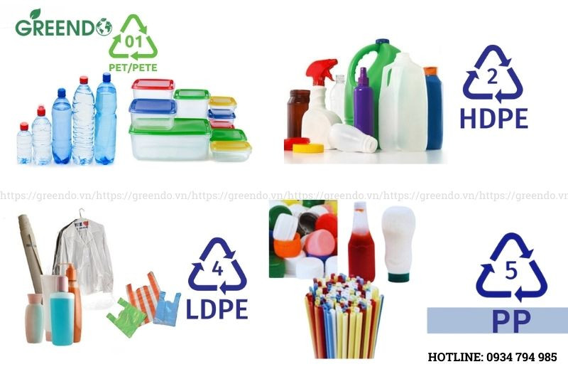Các loại nhựa an toàn được ứng dụng trong đời sống hàng ngày