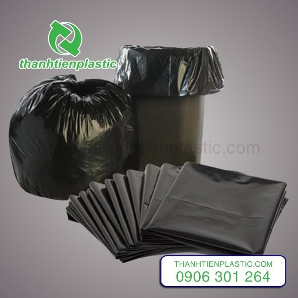 Các loại túi rác công nghiệp đa dạng kích thước, phù hợp thùng 60L, 80L, 120L và 240L