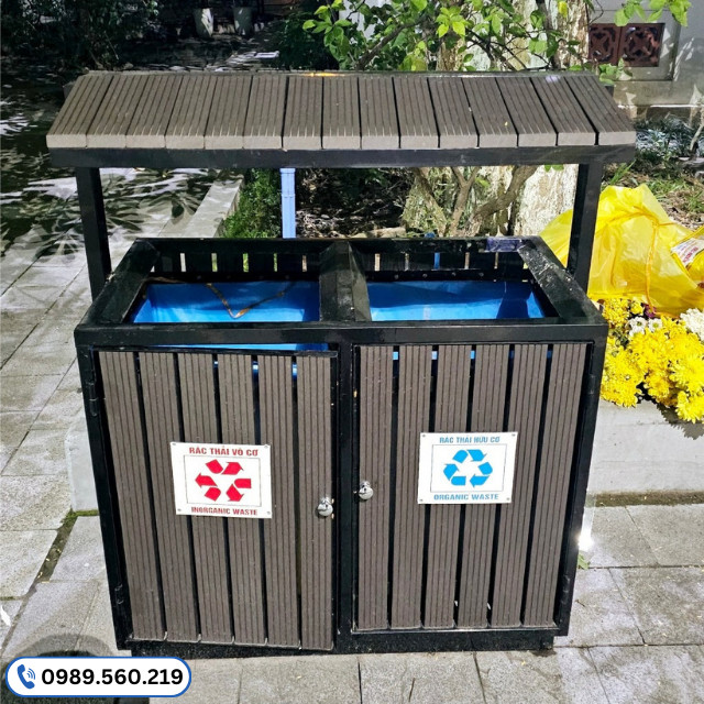 Cách chọn mua thùng đựng rác công cộng ngoài trời