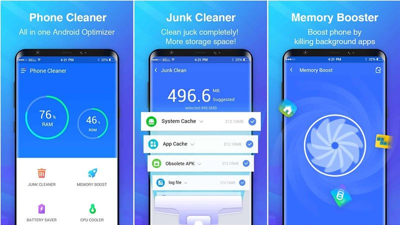 Cách thức hoạt động của ứng dụng dọn rác để tối ưu bộ nhớ điện thoại