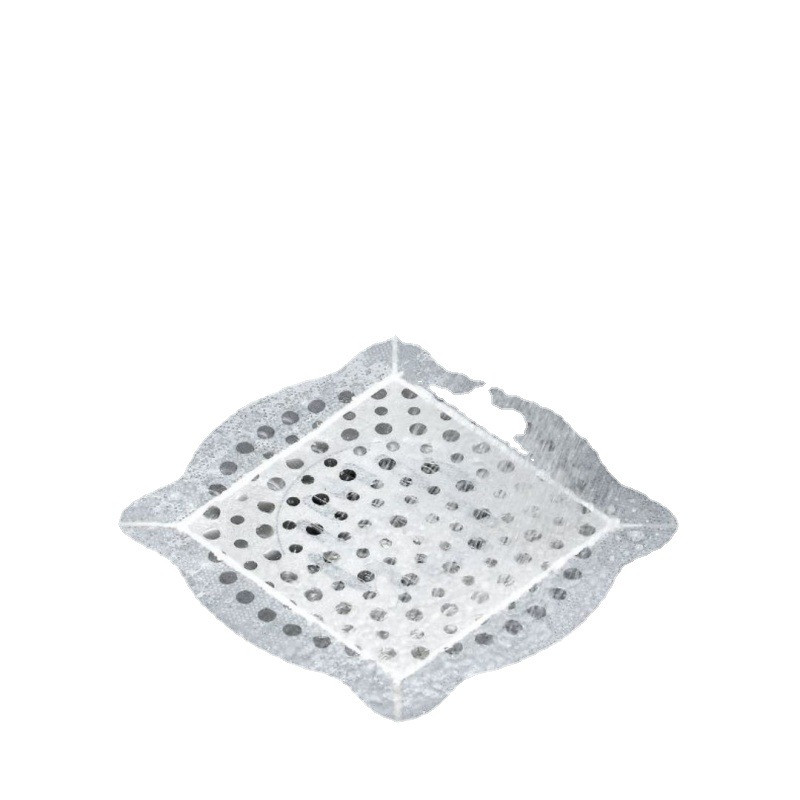 Cận cảnh miếng lọc rác nhà tắm trên sàn