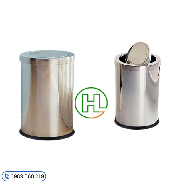 Cân nhắc kỹ lưỡng các yếu tố khi chọn mua thùng rác inox nắp lật chất lượng