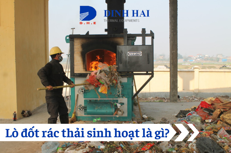 Cấu trúc lò đốt rác thải sinh hoạt 2 cấp