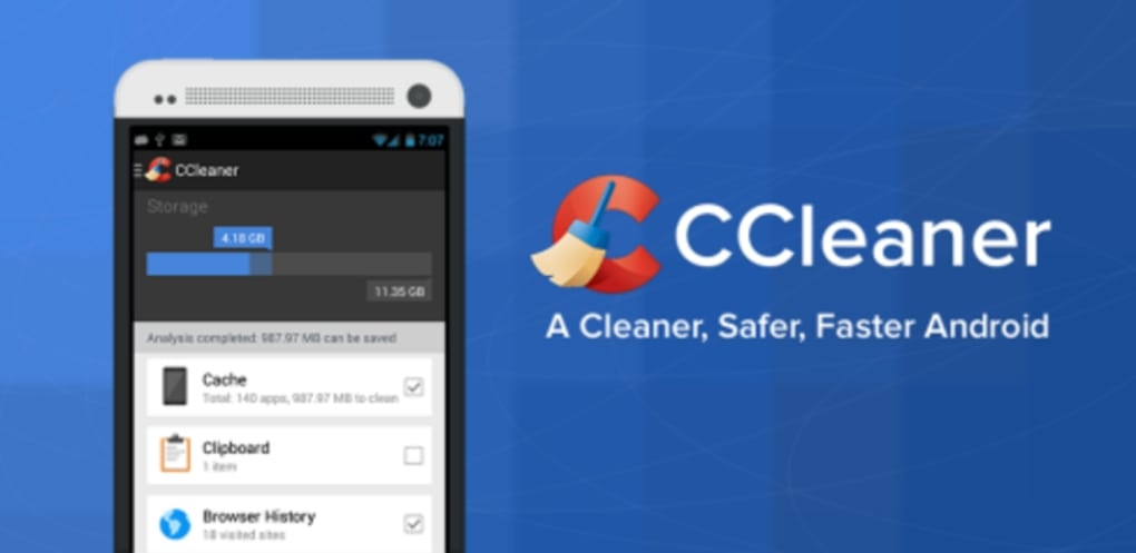 CCleaner giúp dọn rác điện thoại Android hiệu quả