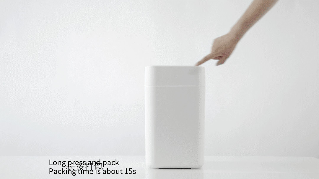 Cơ chế cảm biến tự động mở nắp của thùng rác Xiaomi giúp vứt rác tiện lợi không chạm tay