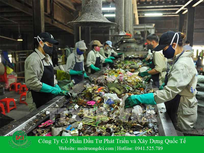 Cơ sở vật chất của Công ty Môi trường Lâm Phát chuyên xử lý rác thải công nghiệp