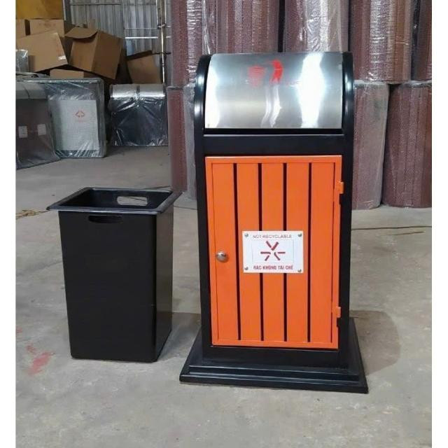 Đặc điểm thùng rác thép sơn tĩnh điện cao cấp