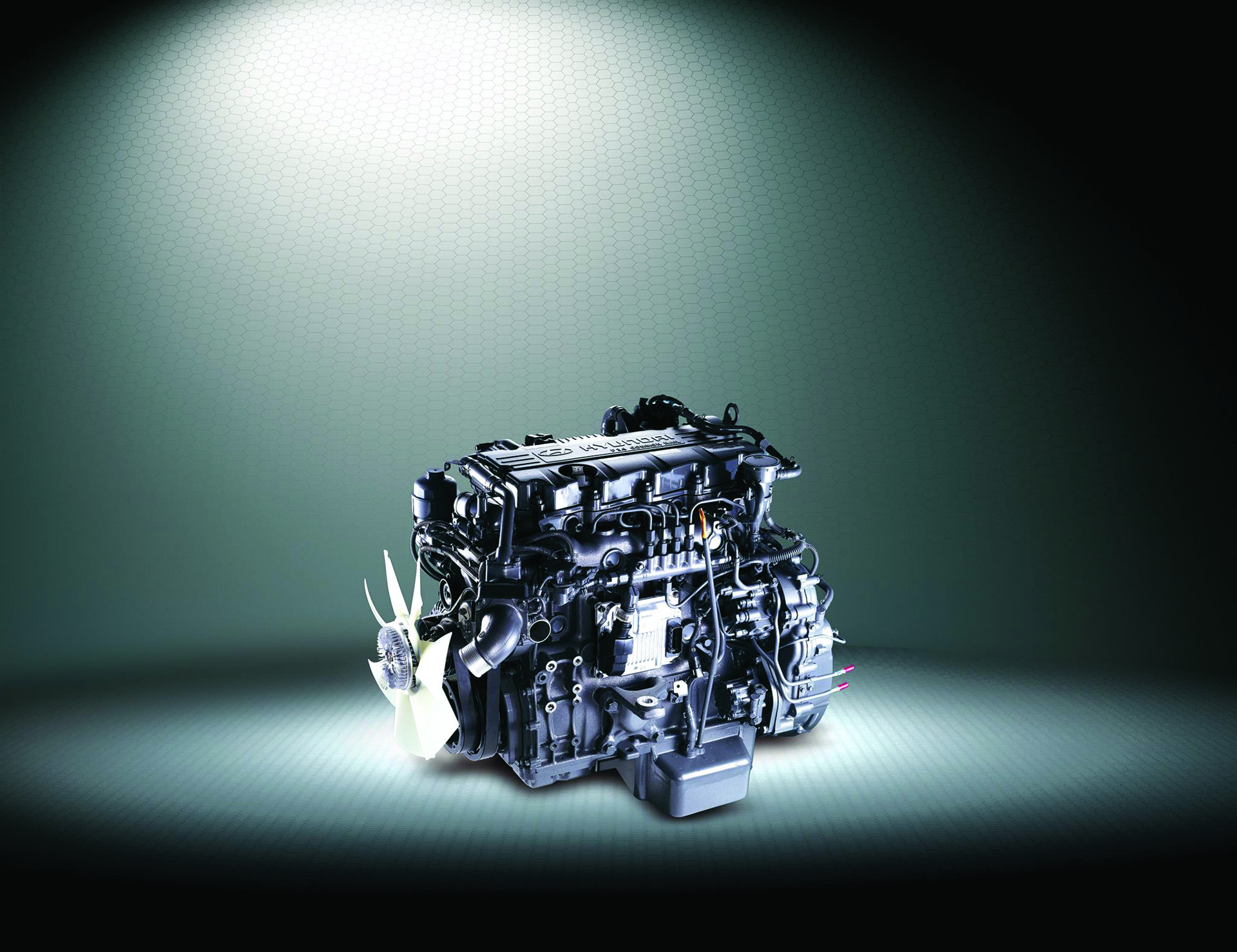 Động cơ D4GA mạnh mẽ tiêu chuẩn Euro 4 của xe ép rác Hyundai