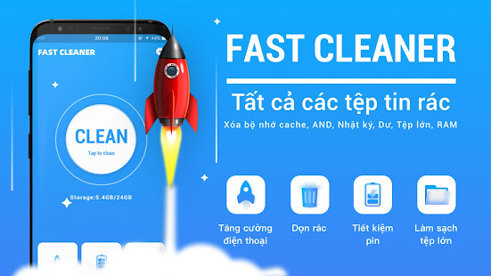 Giao diện dọn dẹp nhanh hơn và tối ưu hiệu suất
