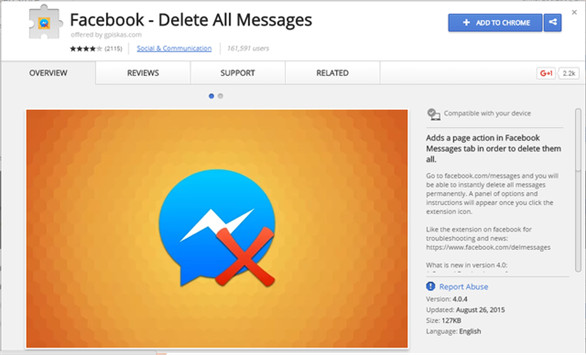 Giao diện Messenger trên Facebook hiển thị nhiều tin nhắn, minh họa việc cần xóa tin rác trên Facebook.