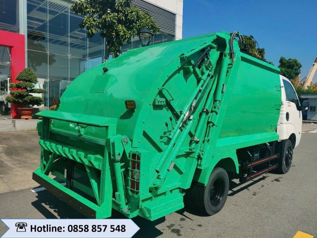 Hệ thống chuyên dụng của xe cuốn ép rác