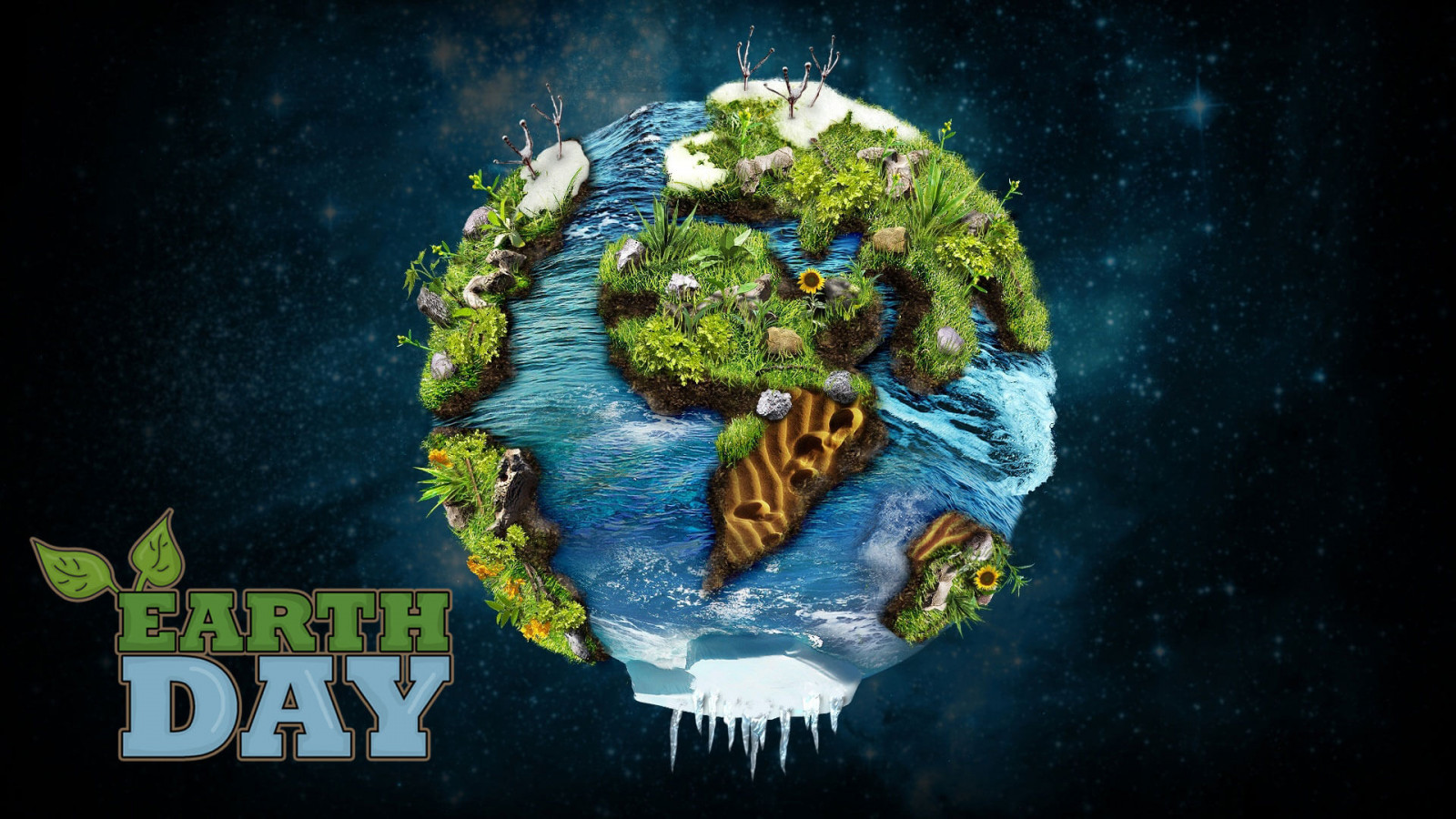 Hình ảnh bảo vệ môi trường Earth Day, ngày Trái Đất để hành động
