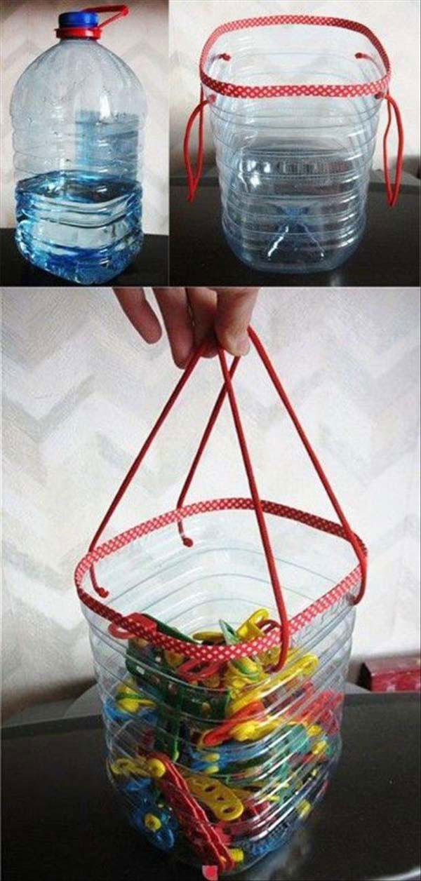 Hộp đựng đồ từ chai nhựa tái chế