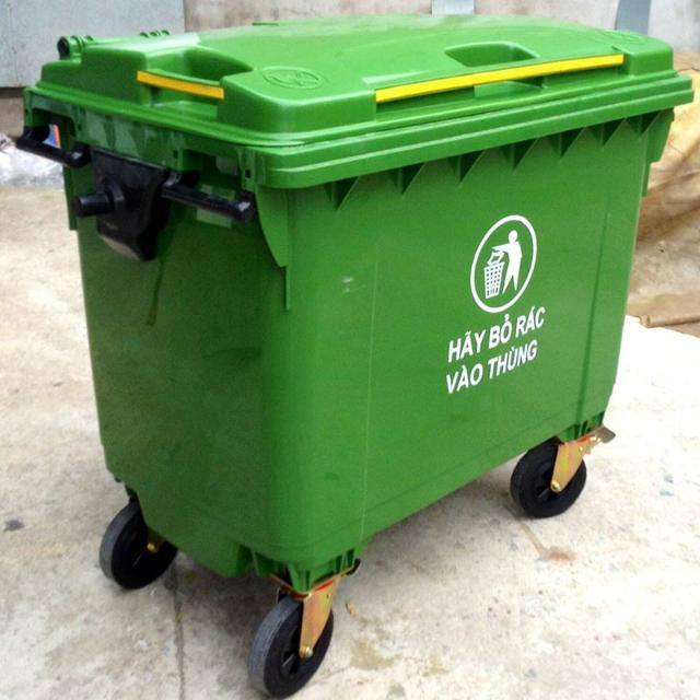 Hướng dẫn bảo quản thùng rác 660 lít đúng cách