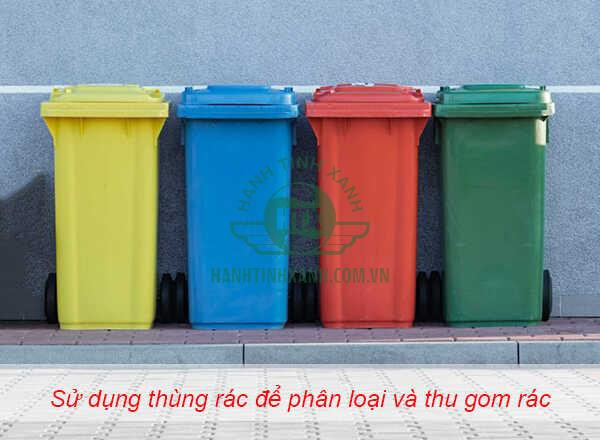 Hướng dẫn cách xử lý rác thải tại nhà bằng thùng phân loại tiện lợi