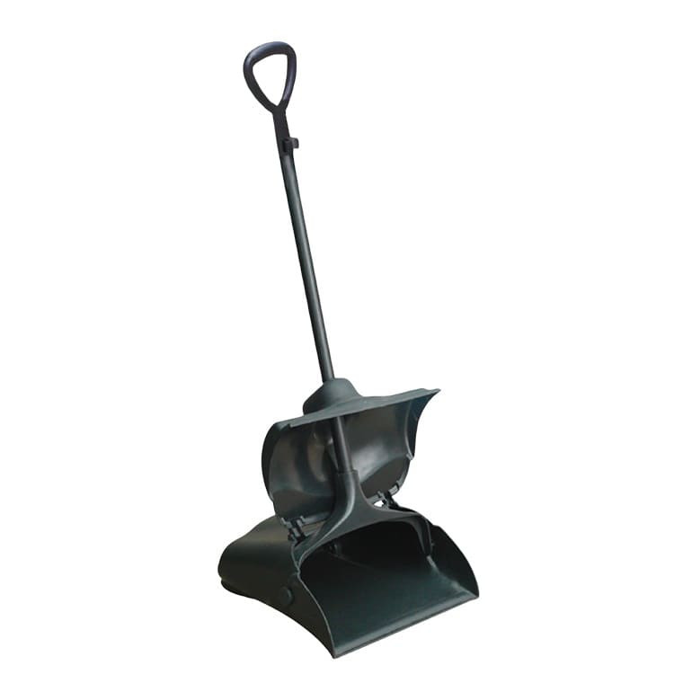 Ki hốt rác có nắp đậy, giúp giữ vệ sinh và ngăn rác bay