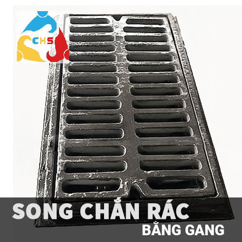Lưới chắn rác bằng gang đúc bền chắc