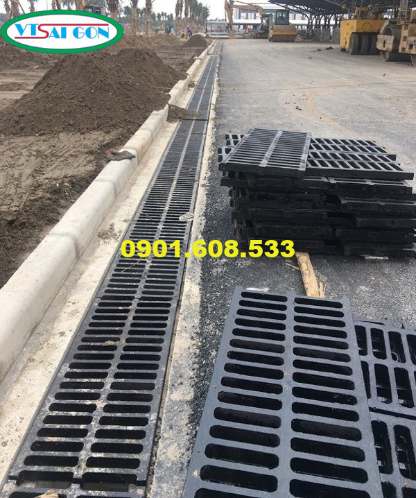 Lưới chắn rác bằng gang đúc nguyên khối