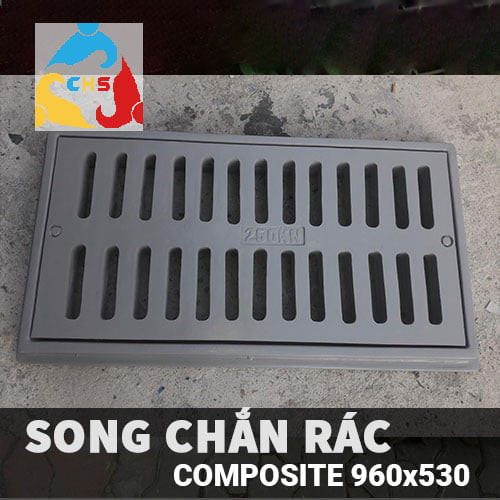 Lưới chắn rác composite kích thước tiêu chuẩn