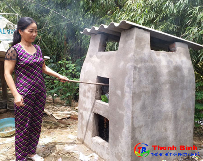 Mẫu thiết kế lò đốt rác gia đình
