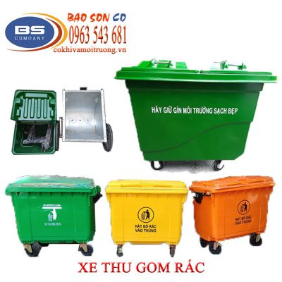 Minh họa xe thu gom rác thải, bổ sung vào chủ đề cách vẽ rác và quy trình xử lý chất thải đô thị