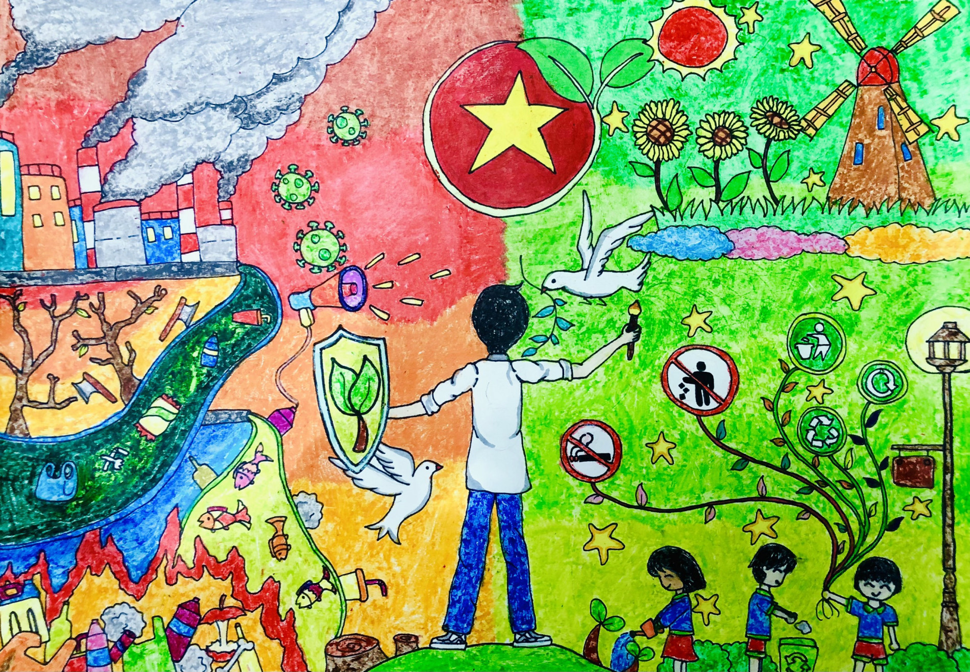 Môi trường tương lai đang phụ thuộc vào cách chúng ta hành động trong hiện tại. Chỉ cần nhìn những hình ảnh đẹp này, bạn sẽ nhận ra vai trò của mình trong việc xây dựng một môi trường bền vững và tương lai tươi sáng hơn cho thế giới.