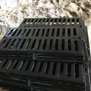 Nắp chắn rác gang cầu có khung chịu lực tốt