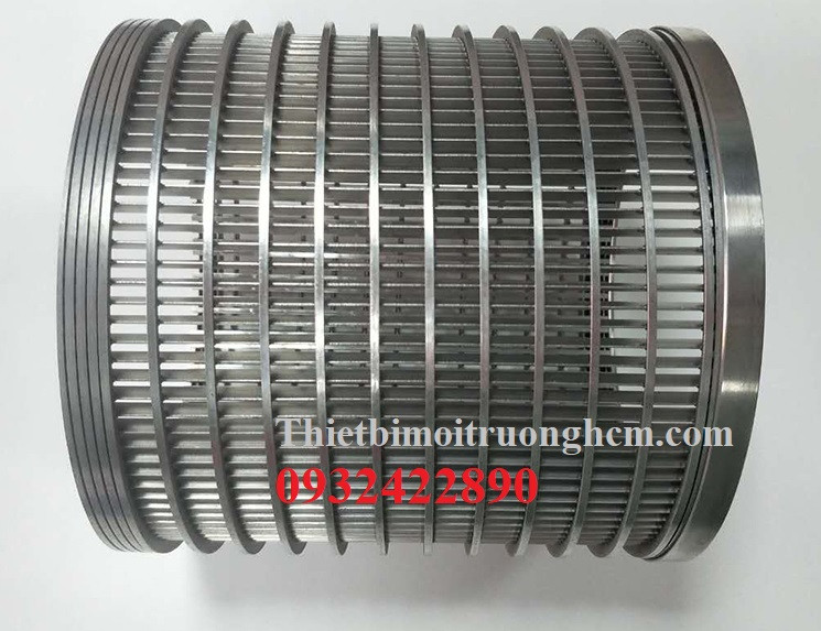 Ống lọc khe lưới nêm dùng trong hệ thống lọc nước và tách rác