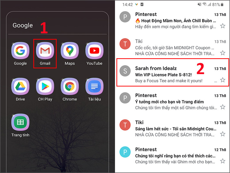 Phát hiện và chọn email đáng ngờ cần chặn trong Gmail