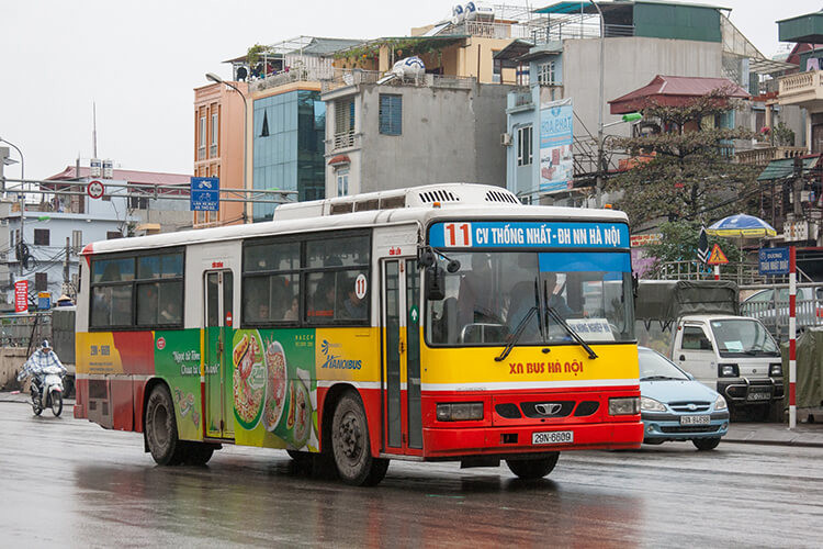 Phương tiện giao thông công cộng giảm ô nhiễm không khí