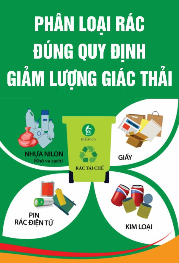 poster bảo vệ môi trường đẹp với hình ảnh một ngôi nhà xanh và cây cối xung quanh, thể hiện môi trường sống bền vững
