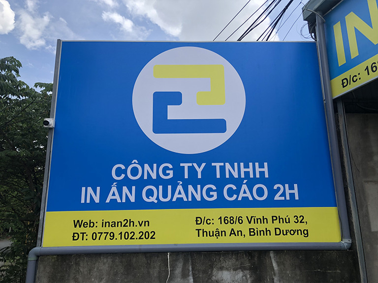 Quý khách có nhu cầu in băng rôn bảo vệ môi trường thì hãy đến với Công Ty In Ấn Quảng Cáo 2H nhé