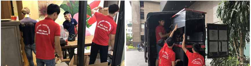 Quy trình chuyển nhà trọn gói, liên quan đến việc thuê xe đổ rác sau dọn dẹp
