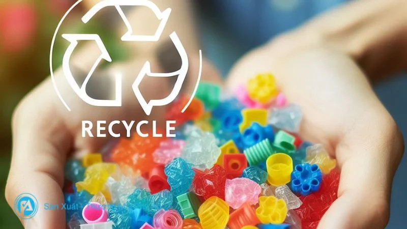 Quy trình tái chế và tạo hạt nhựa từ mảnh nhựa đã nghiền