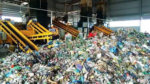 Quy trình xử lý các loại rác vô cơ tại các khu tập kết chuyên biệt