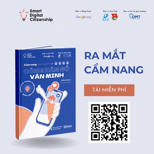 Sách Công dân số văn minh, do CFC và Google biên soạn, là tài liệu hướng dẫn giáo dục cộng đồng, tương tự như các tài liệu về bảo vệ môi trường thúc đẩy ý thức công dân xanh và phát triển bền vững.