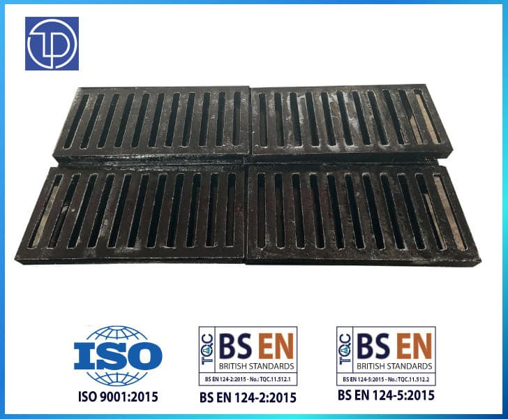 Song chắn rác gang kích thước 1000x500mm bền bỉ cho hệ thống thoát nước