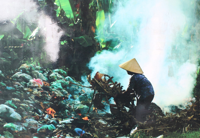 Tác phẩm Người mẹ thầm lặng minh họa ý tưởng vẽ poster bảo vệ môi trường