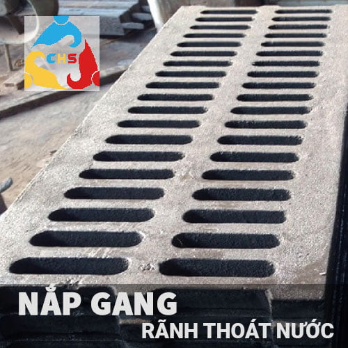 Tấm đan rãnh thoát nước bằng gang cầu
